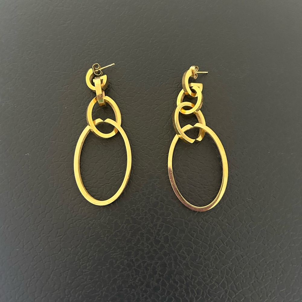 Vita Fede “Casio” Interlocking Circles Earrings